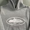 White Alcatraz Hoodie Grey - Image 2
