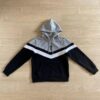 Black V Stripe Tracksuit